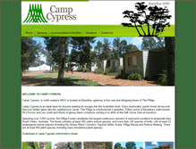 Tablet Screenshot of campcypress.com